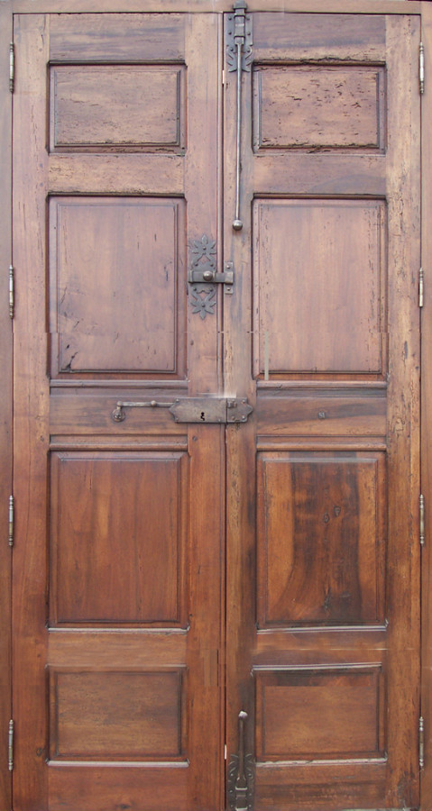 Double wallnut doors, Louis XIV period Interior doors Historical period ...